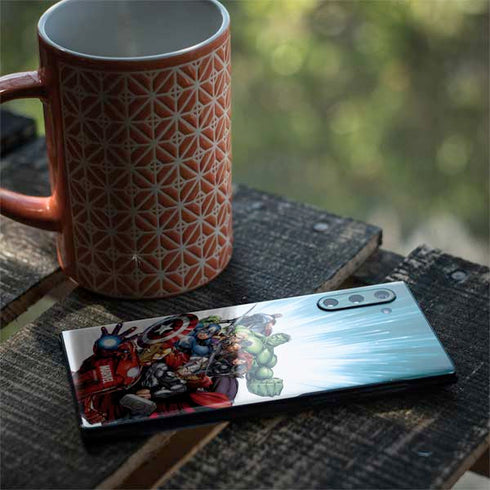Marvel Avengers Team Galaxy Note 10 Skin